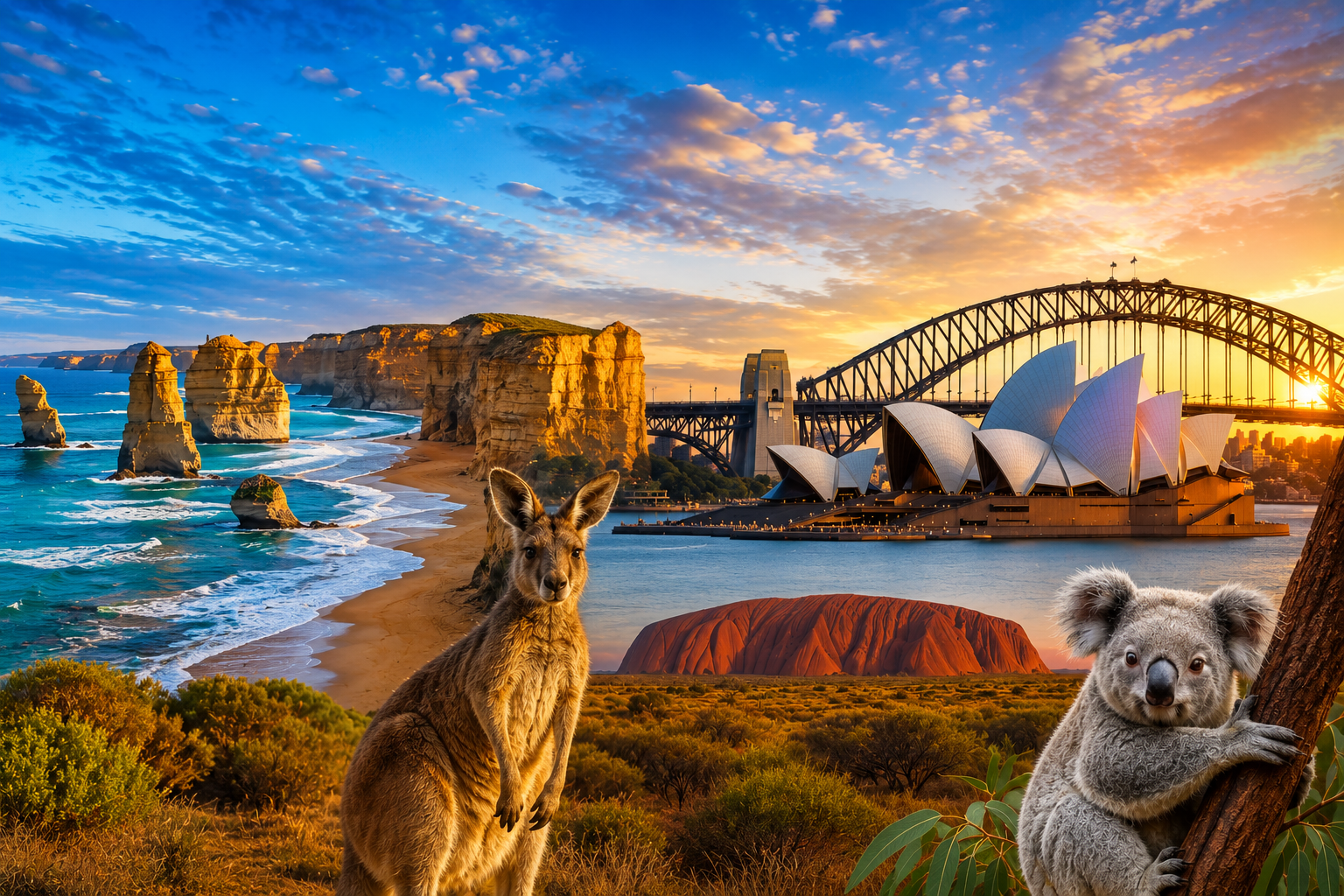 Destination Experience Package Gold Coast - Brisbane - Sea World 7Nights / 8 Days
